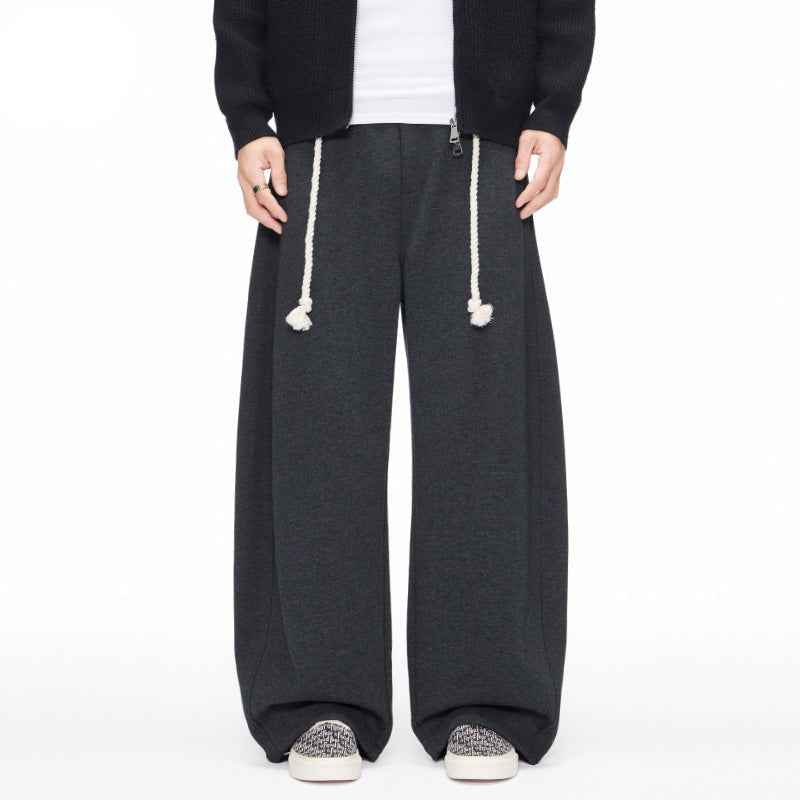 Durable Cool American Style Casual Wide Leg Sweatpants