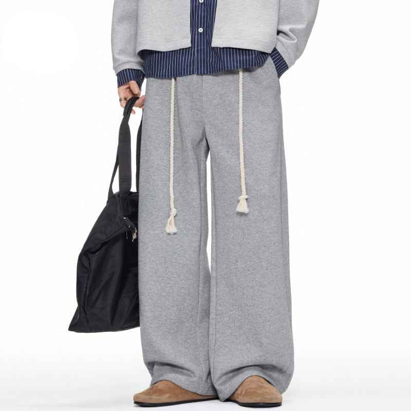 Durable Cool American Style Casual Wide Leg Sweatpants