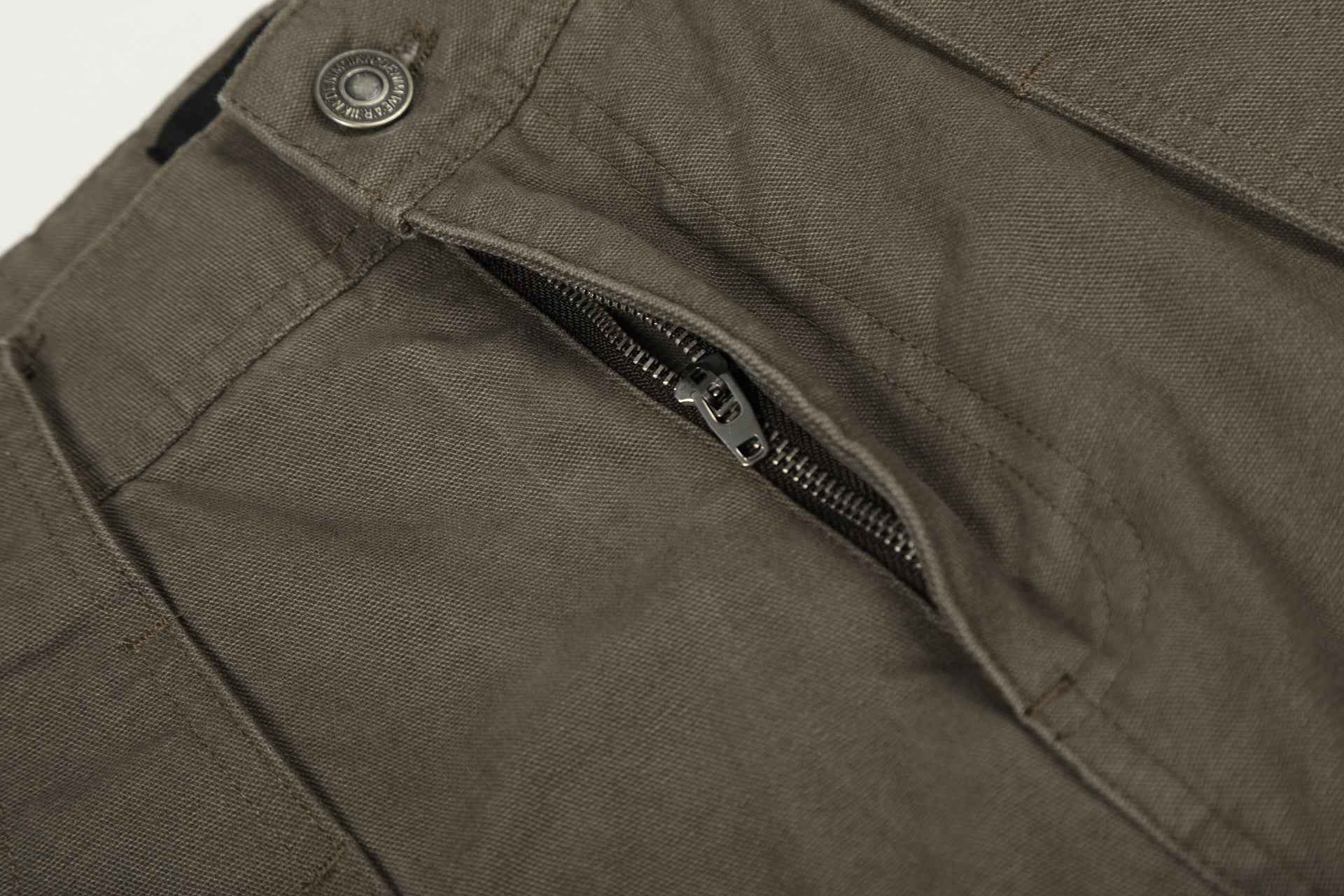 Versatile Loose-Fit Casual Solid Straight-Leg Cargo Pants