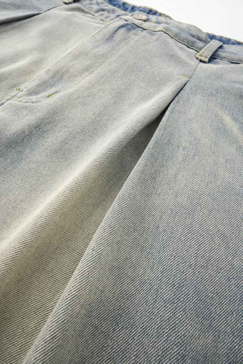 Streetwear Loose Fit American Style Wide Leg Jeans