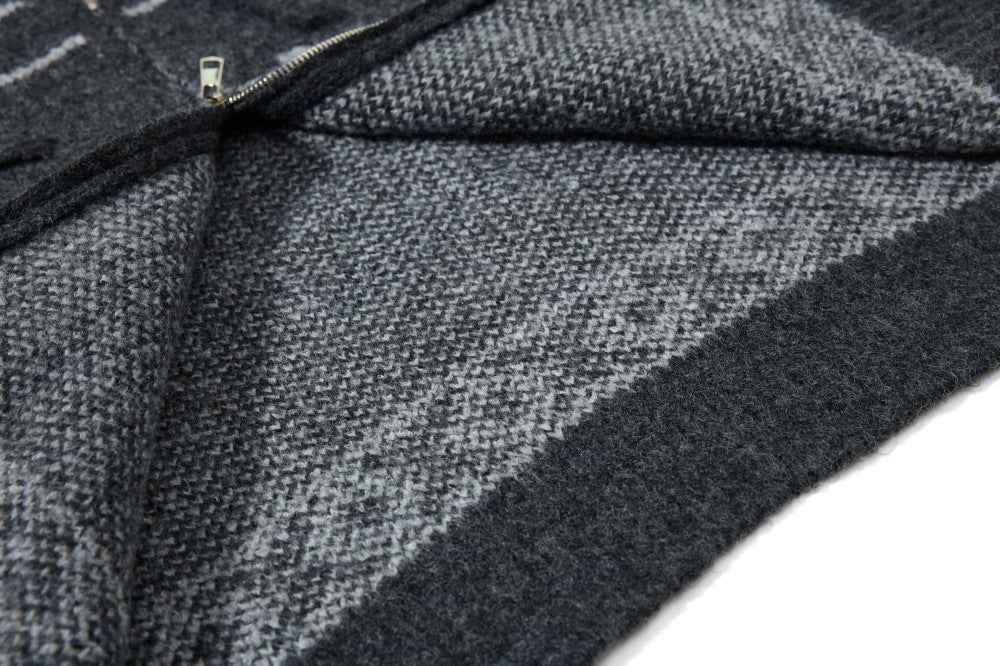 Classic Flattering Oversized Knit Hooded Sweatshirt