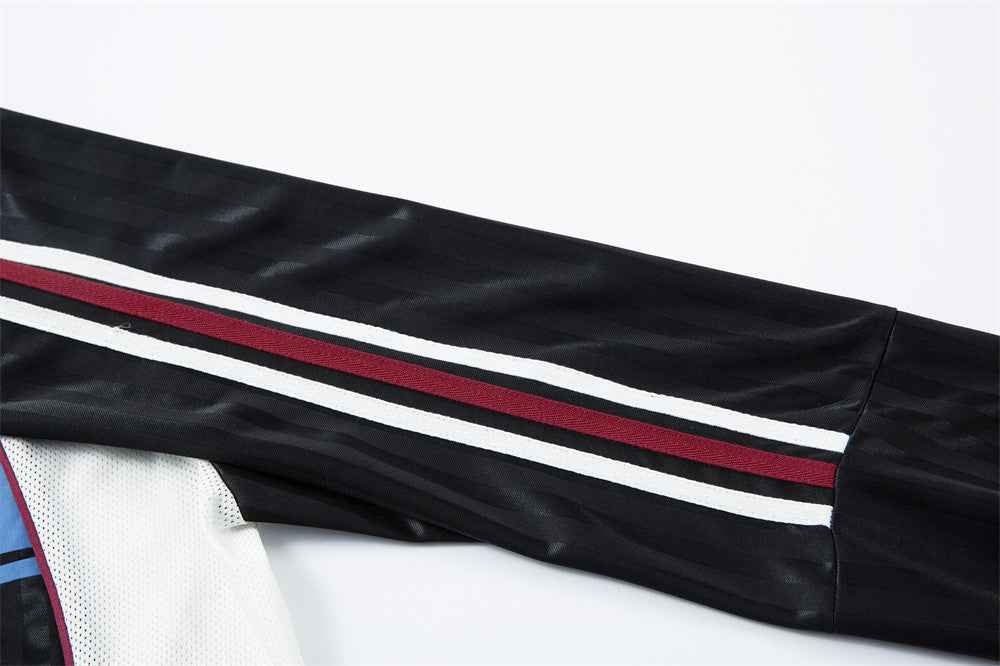 Y2K Luxurious Long Sleeve V-Neck Polo T-Shirt