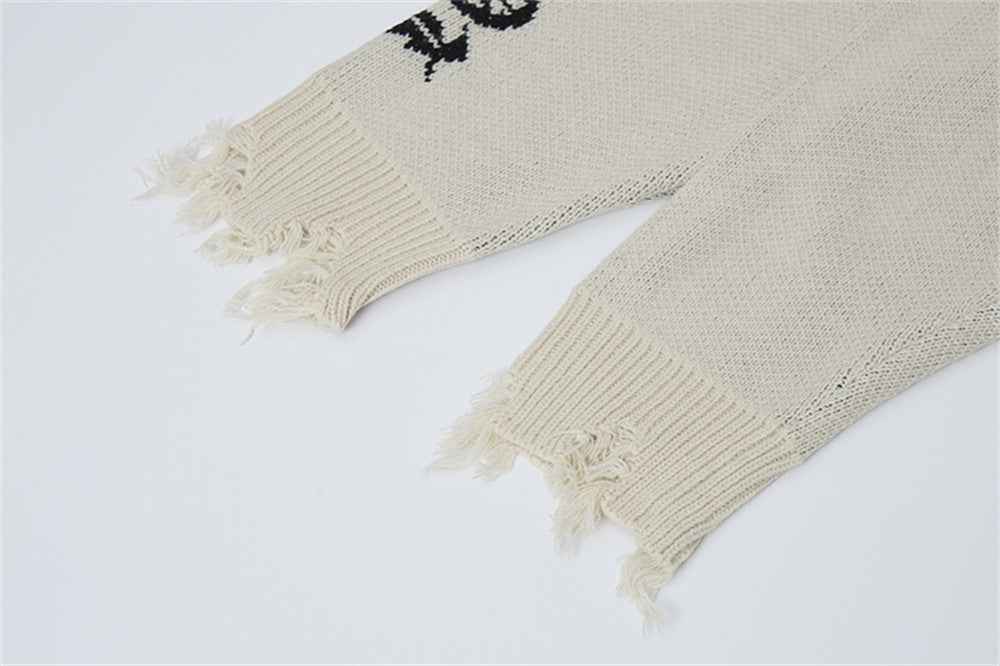 Winter Flexible Y2K Lazy Cross Zipper Sweater