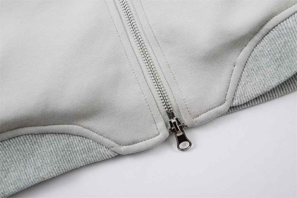 Versatile Cleanfit Stylish High Neck Casual Jacket