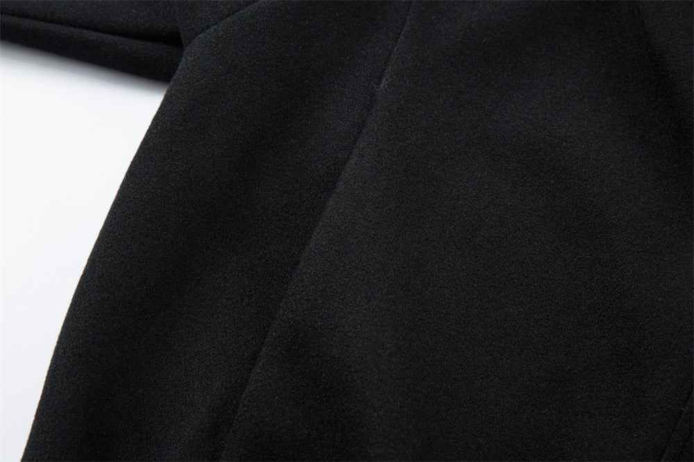 Trendy Oversized Hip Hop Wool Pilot Jacket