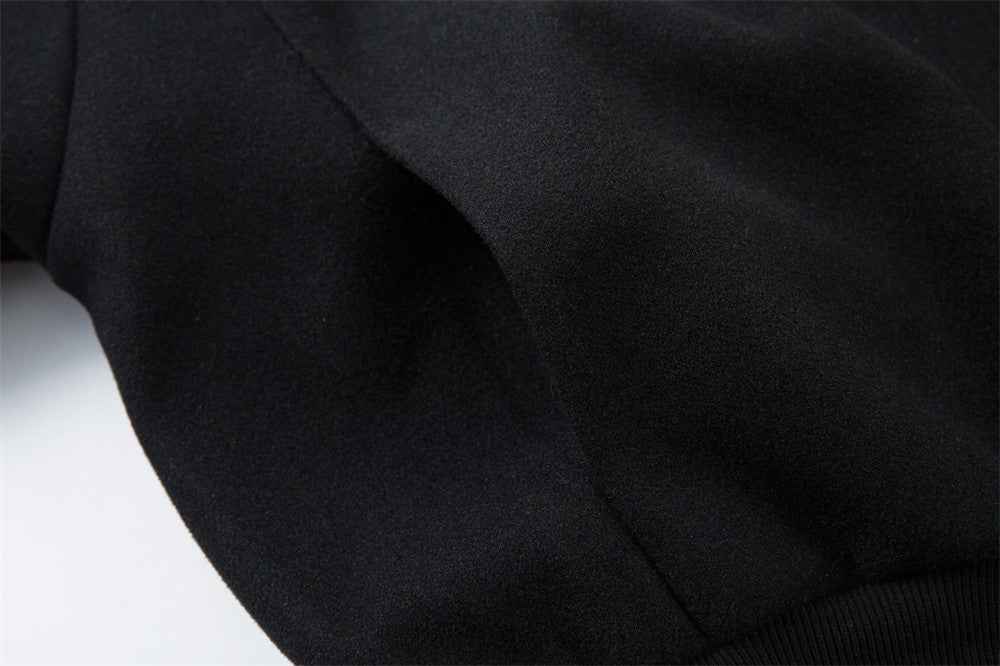 Trendy Oversized Hip Hop Wool Pilot Jacket