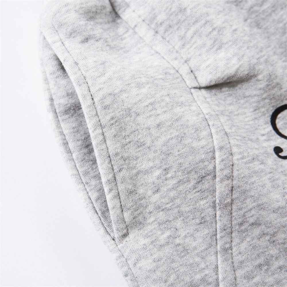 Trendy Loose Fit Letter Print Wide Leg Jogger