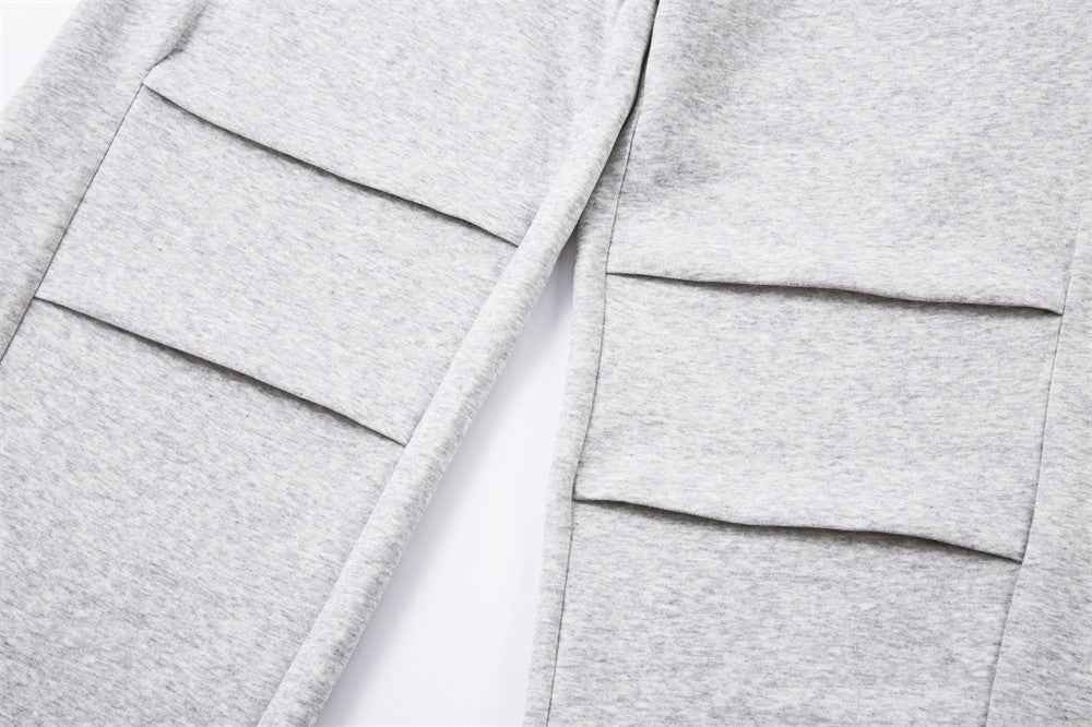 Trendy Loose Fit Letter Print Wide Leg Jogger
