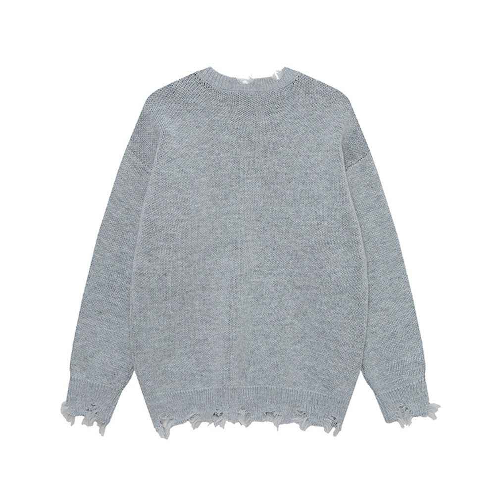 Effortless Ink Splatter Butterfly Long Sleeve Sweater