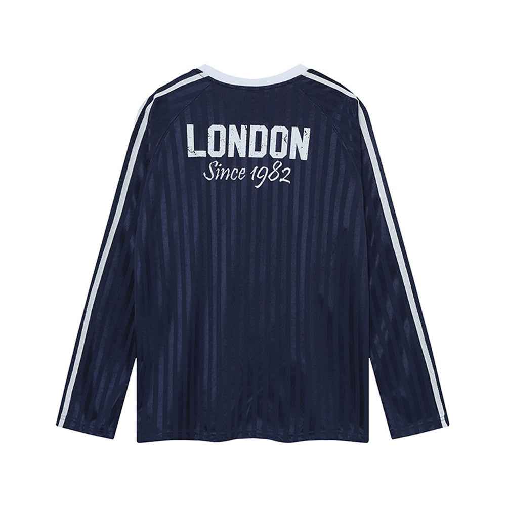 Y2K Stylish Letter Print Casual Long Sleeve T-Shirt