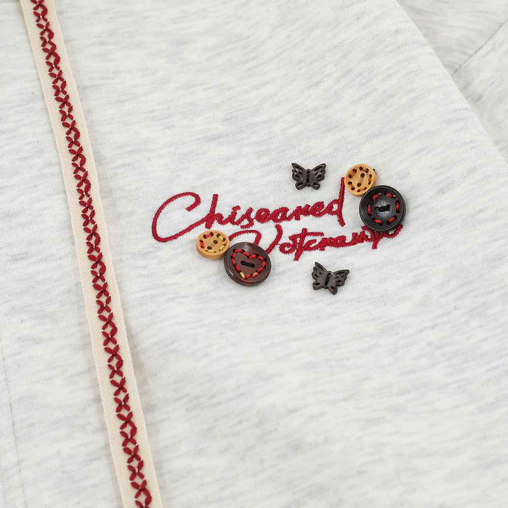 Stylish Trendy Hip Hop Buttoned Hooded Sweatshirt