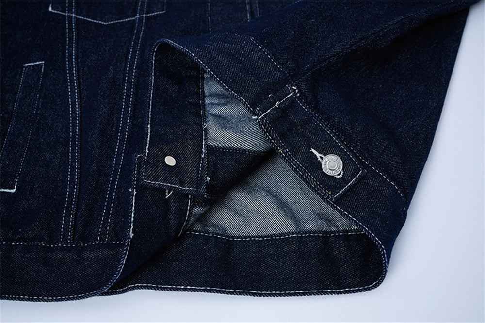 Y2K Durable Casual Stylish Urban Denim Jacket