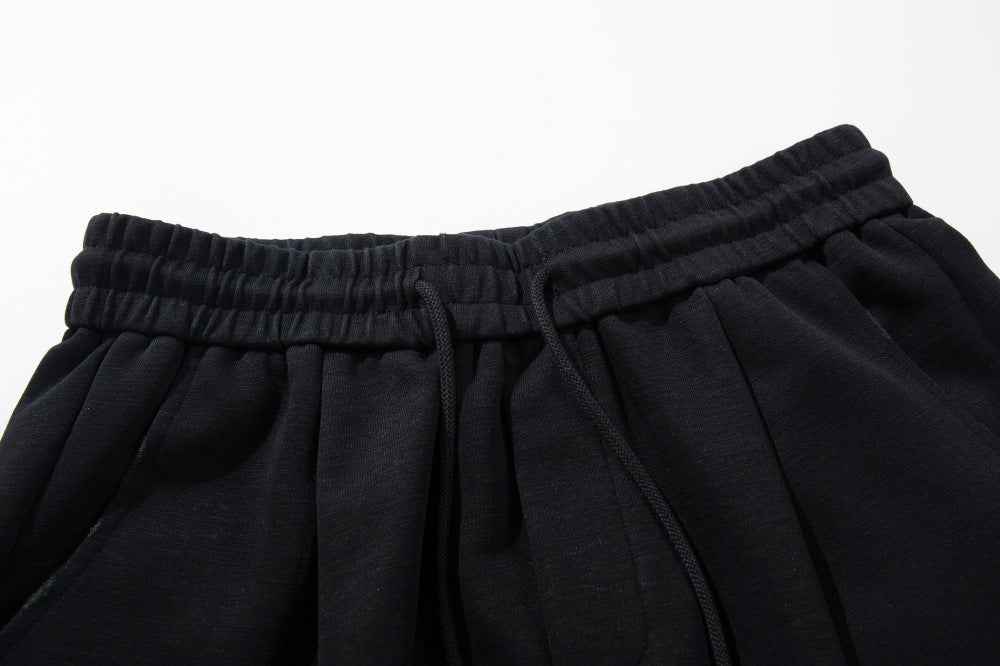 Gothic Distressed American Style Graffiti Sweatpants