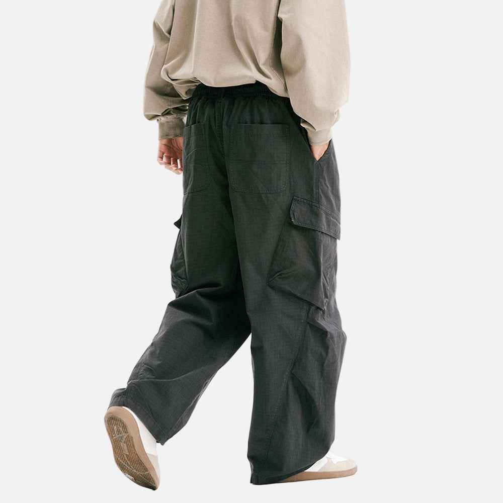 Elevated Hip Hop Tie-Dye Camo Cargo Pant