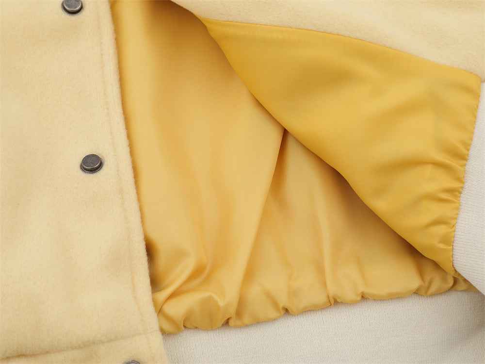 Stylish Oversized Embroidered Baseball Varcity Jacket