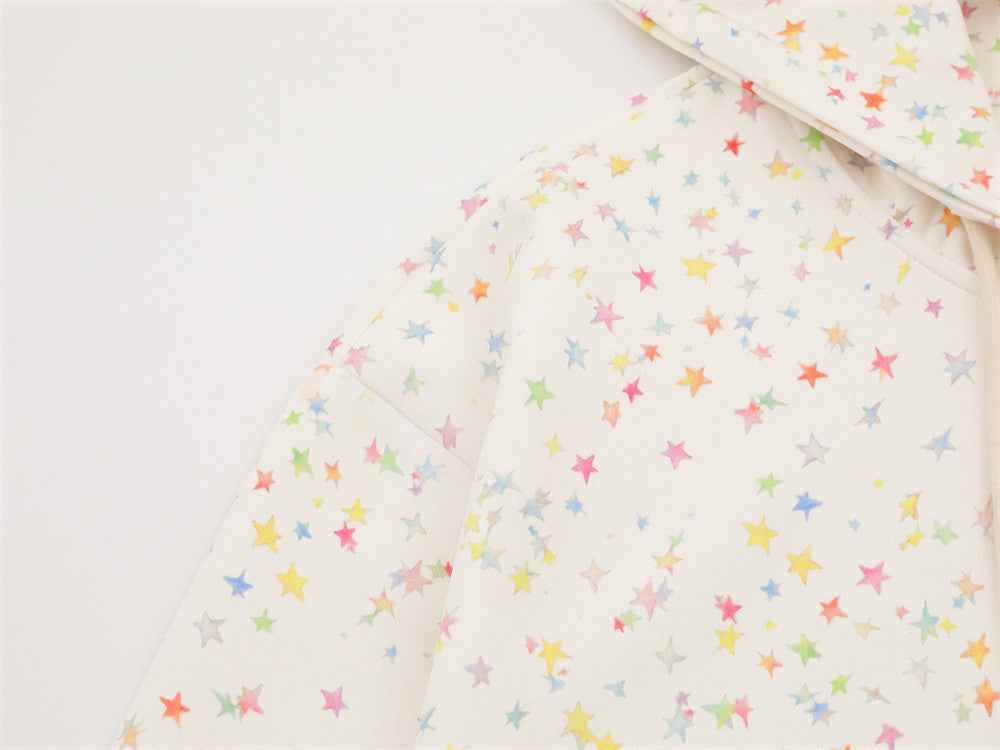 Y2K Unique American Design Starry Hooded Sweatshirt