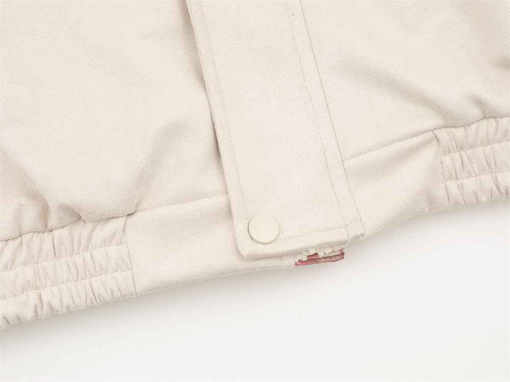 Y2K Butterfly Print Bloom Embroidered Casual Jacket