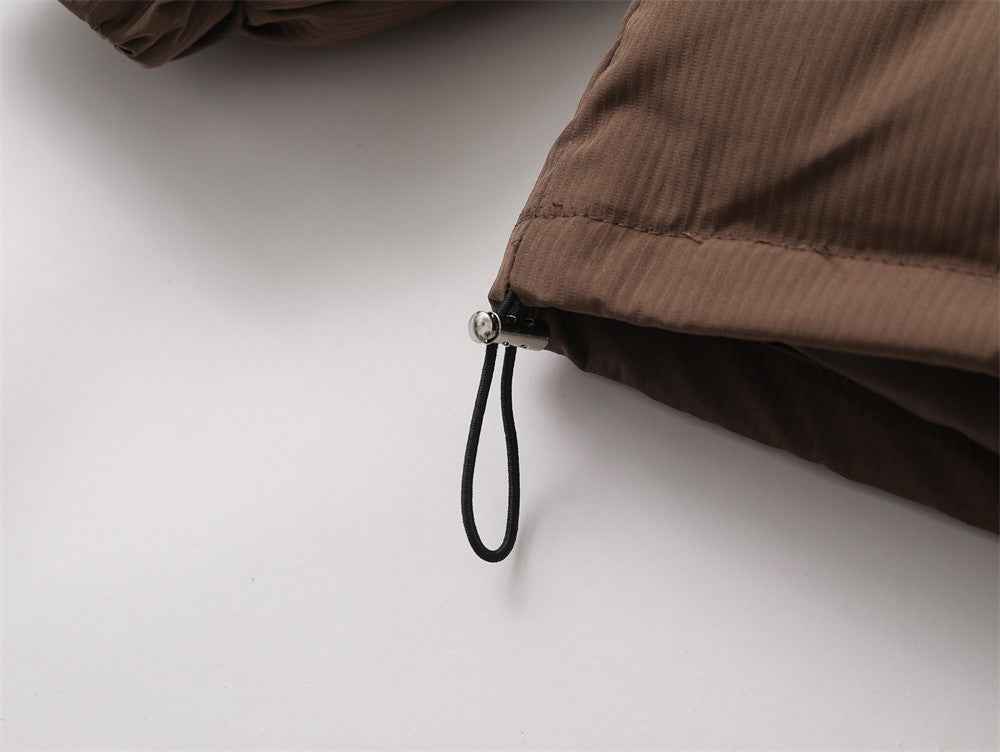 Fashionable Thick Warm Casual High Neck Puffer Jacket