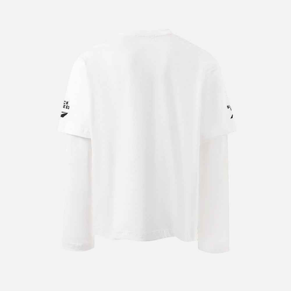 Vibrant Printed Hip Hop Long Sleeve Sports T-Shirt
