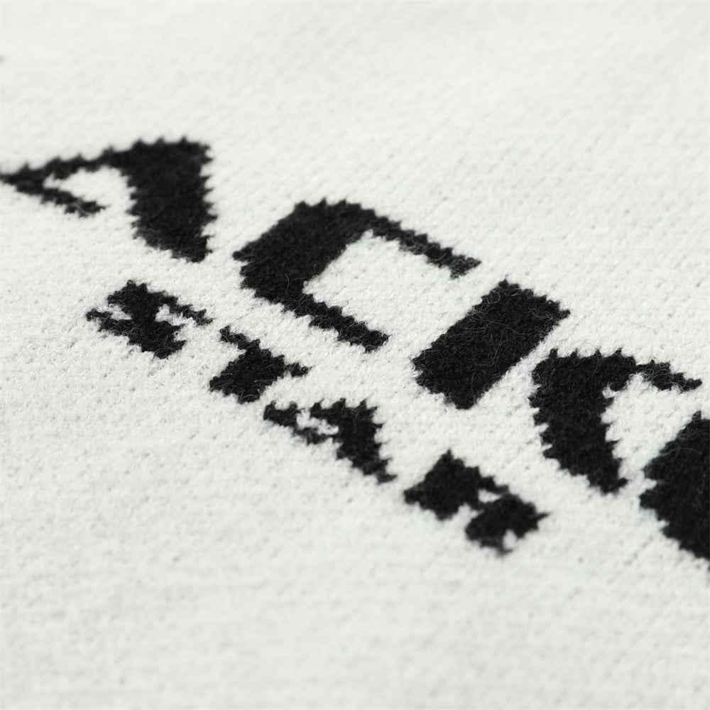 Essential Hip Hop Color Block Knitted Sports Sweater