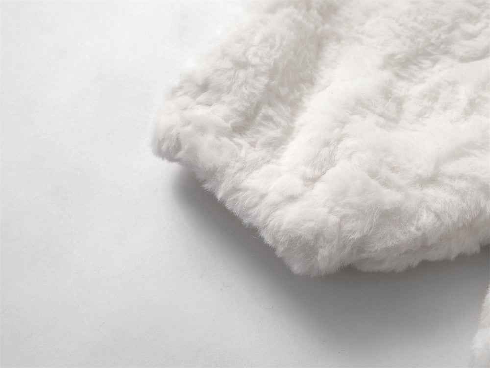 Y2K Cozy Cat Ear Hooded Fleece Furry Jacket