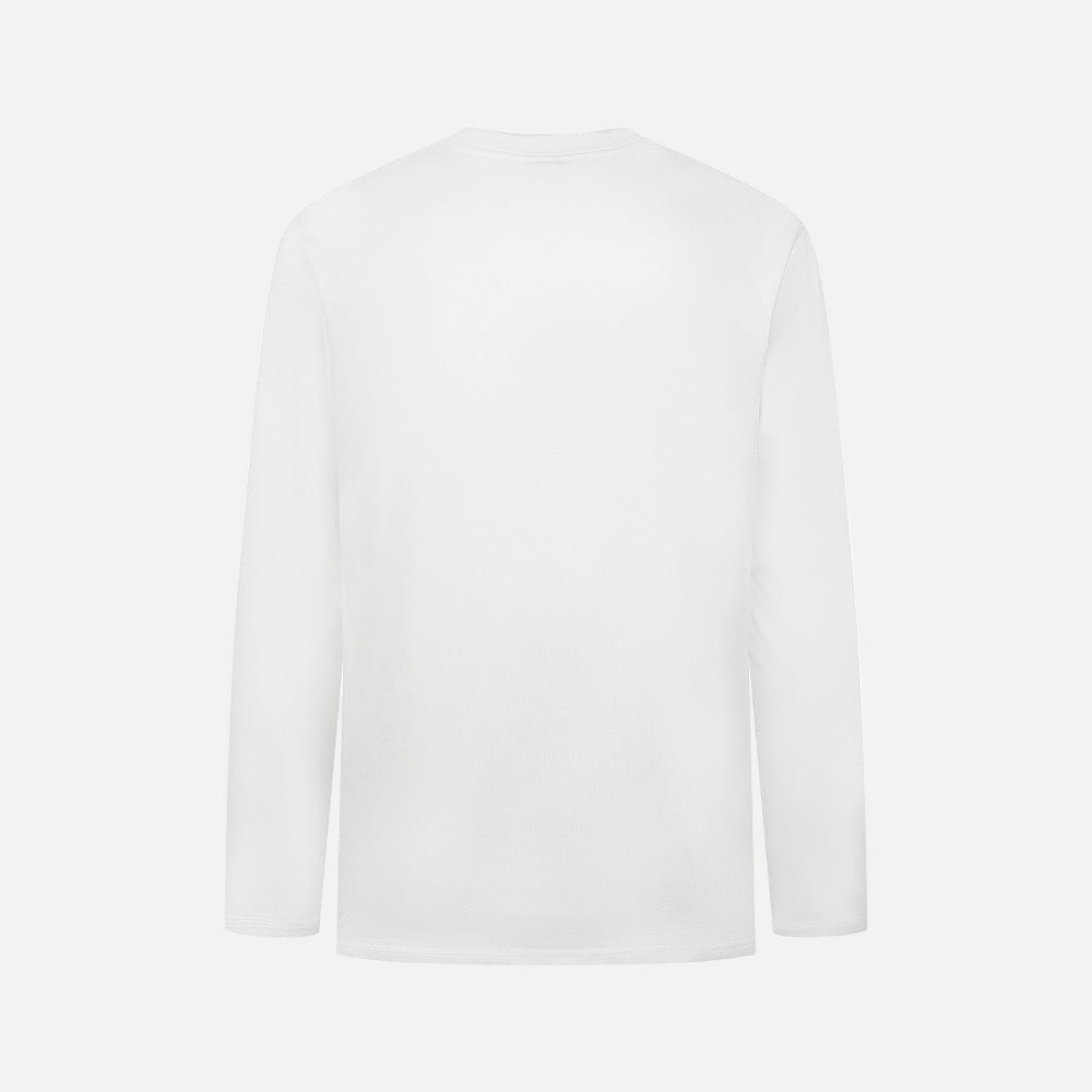 Cool Bold Letter Print Long Sleeve T-Shirt - Luxuryurbanwear