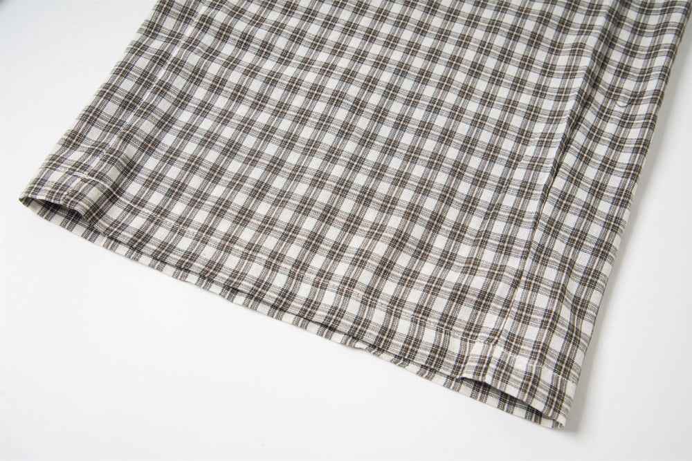 Y2K Vibrant Retro Wide Leg Plaid Sweatpants