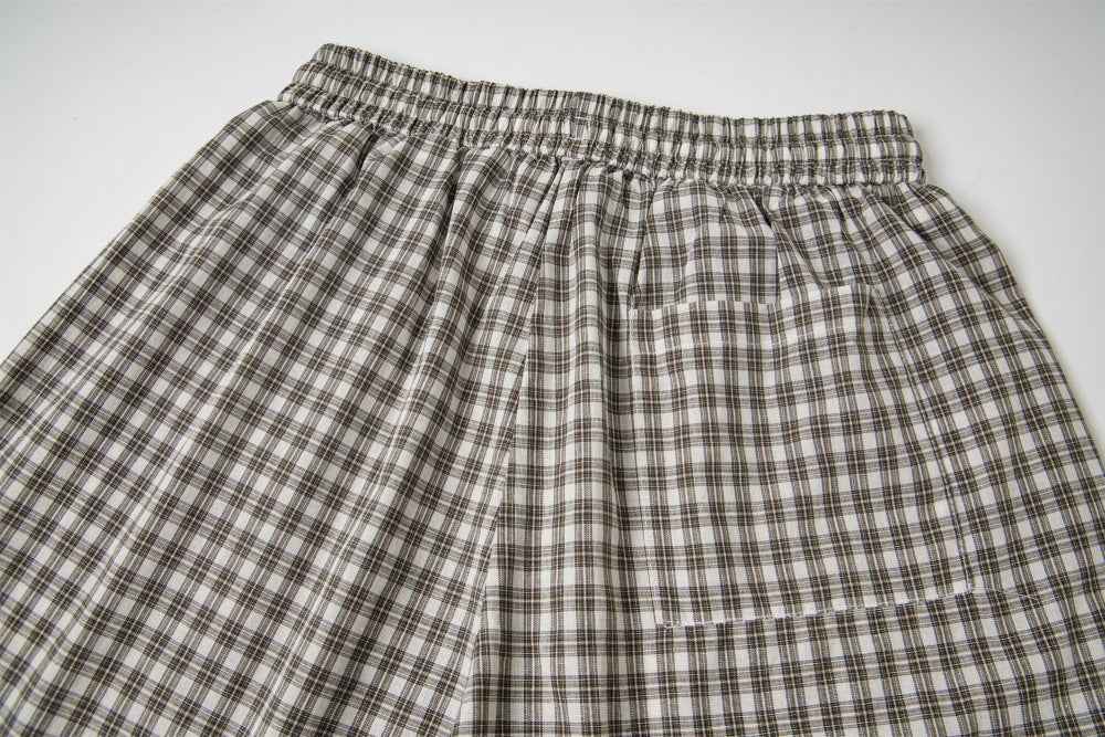 Y2K Vibrant Retro Wide Leg Plaid Sweatpants