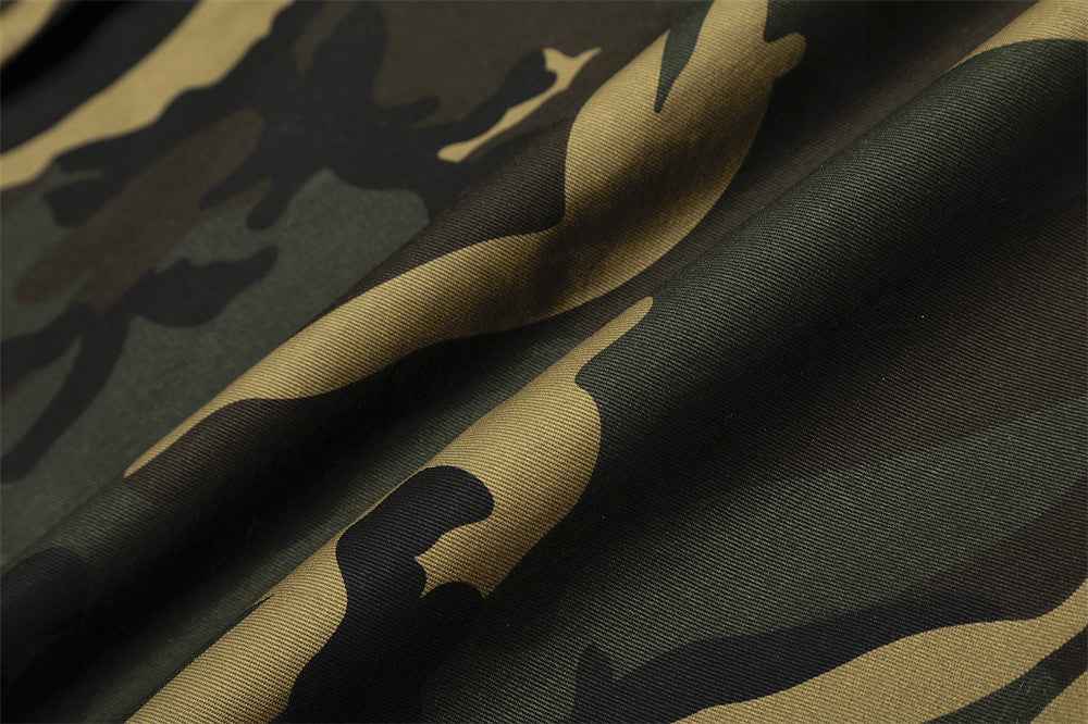 Streetwear Vibrant Camo Loose Wide Leg Pants