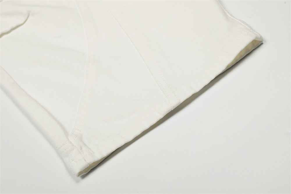 Y2K Stylish Slim Fit White Distressed Denim Jeans