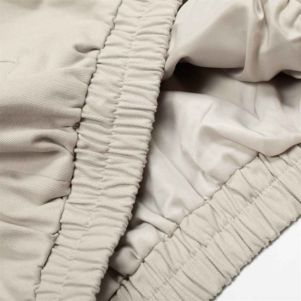 Stylish Retro Solid Color Spring Vibe Pilot Jacket