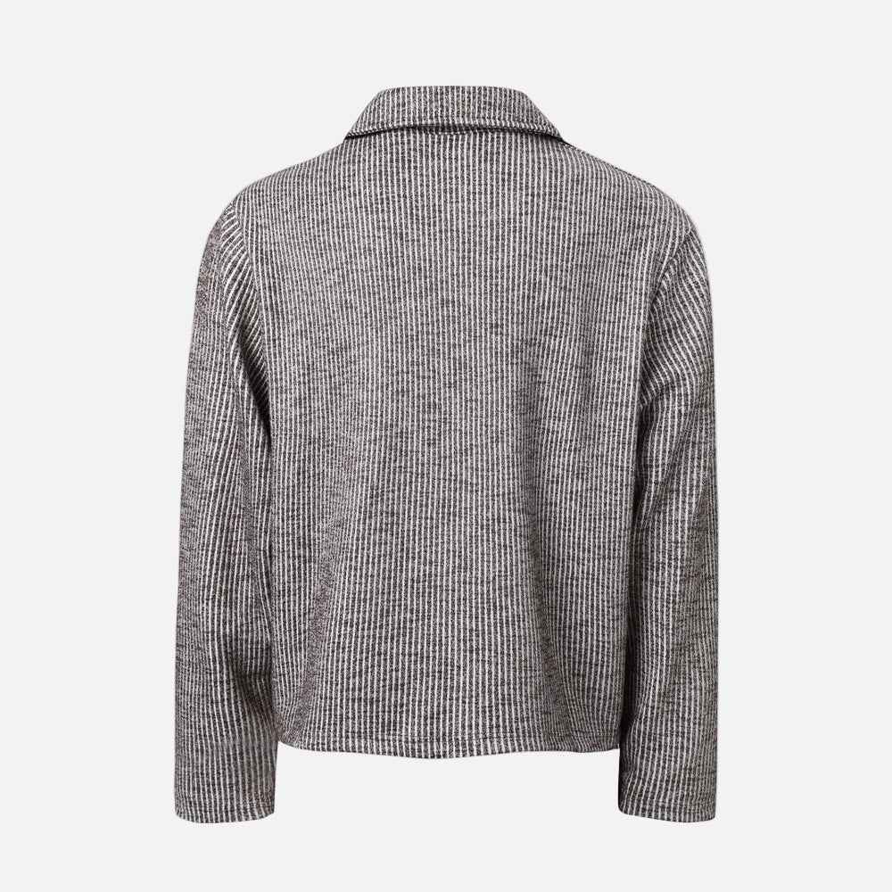 Trendy Hip Hop Loose Knit Long Sleeve Sweater
