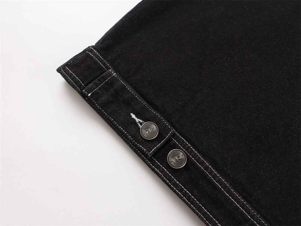 Heavy Duty Deconstructed Patchwork Denim Jacket
