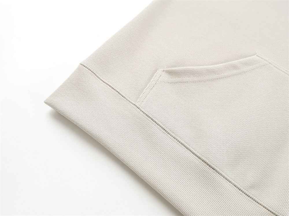 Y2K Cozy Minimalist Solid Oversized Hoodie
