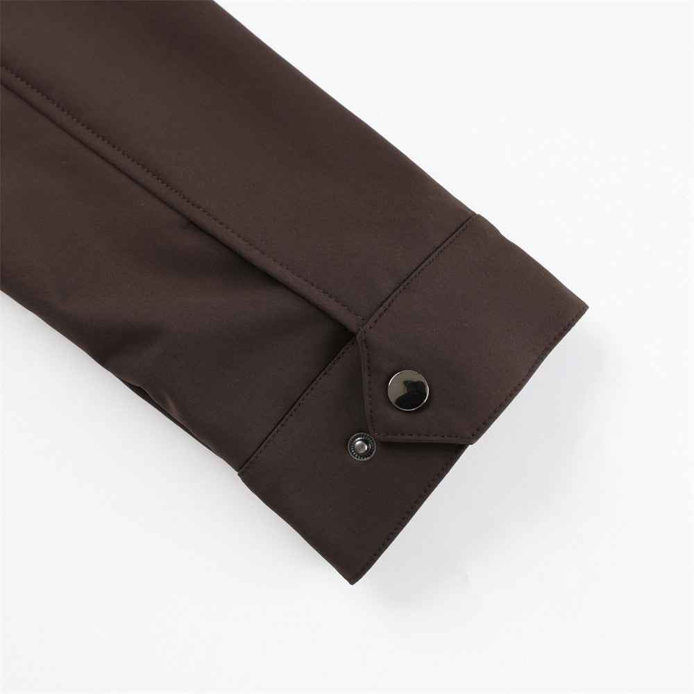 Stylish Retro Stand Collar Pilot Casual Jacket