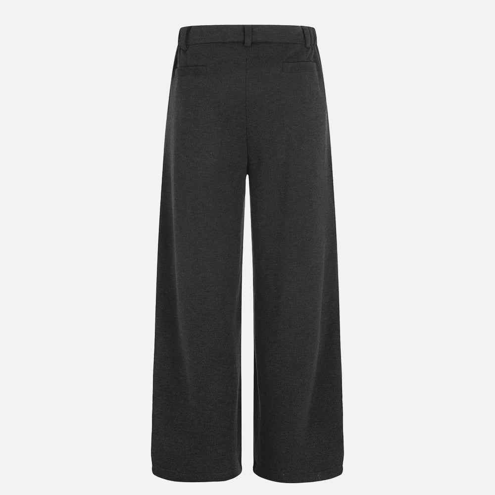 Stylish Vibe Pleated Button Casual Pants