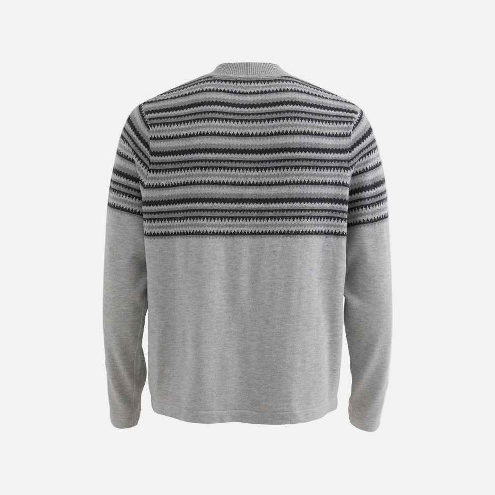Vintage Striped American Style Casual Knit Sweater