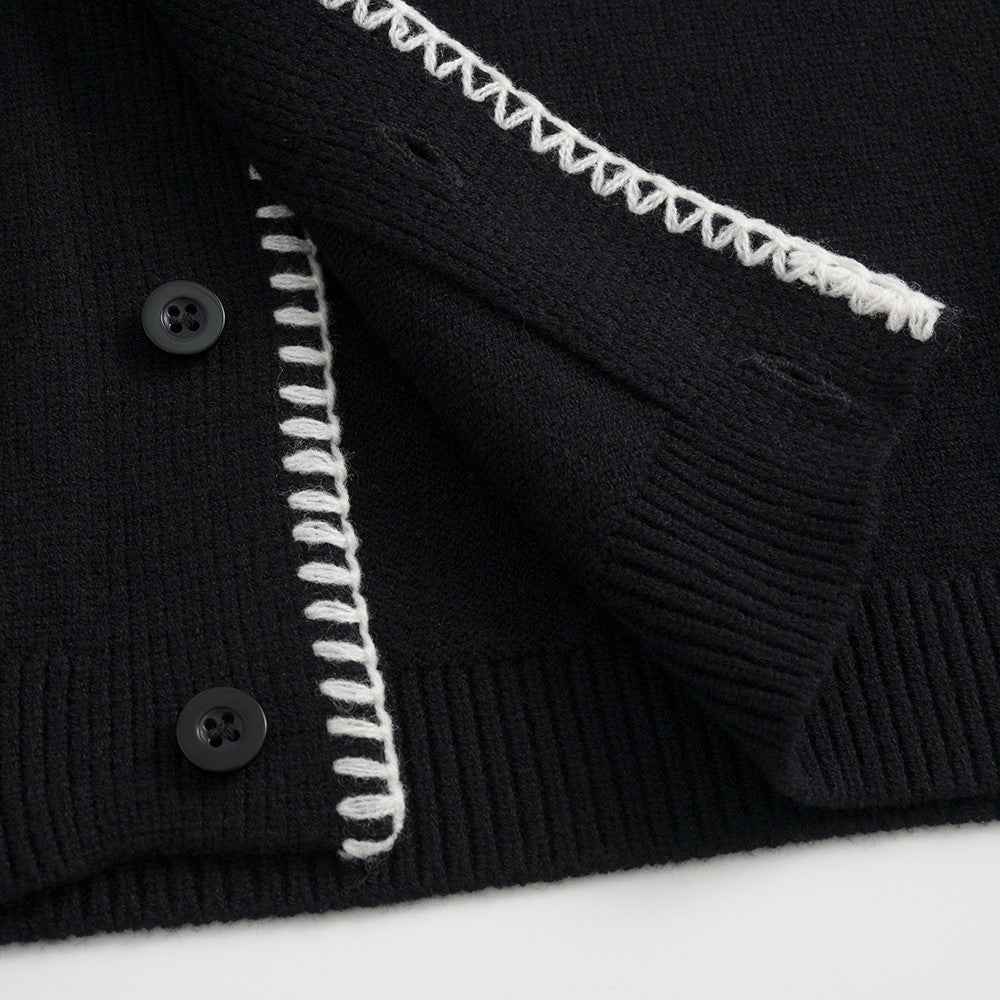 Insulated Cozy Oversized Knit Casual Cardigan