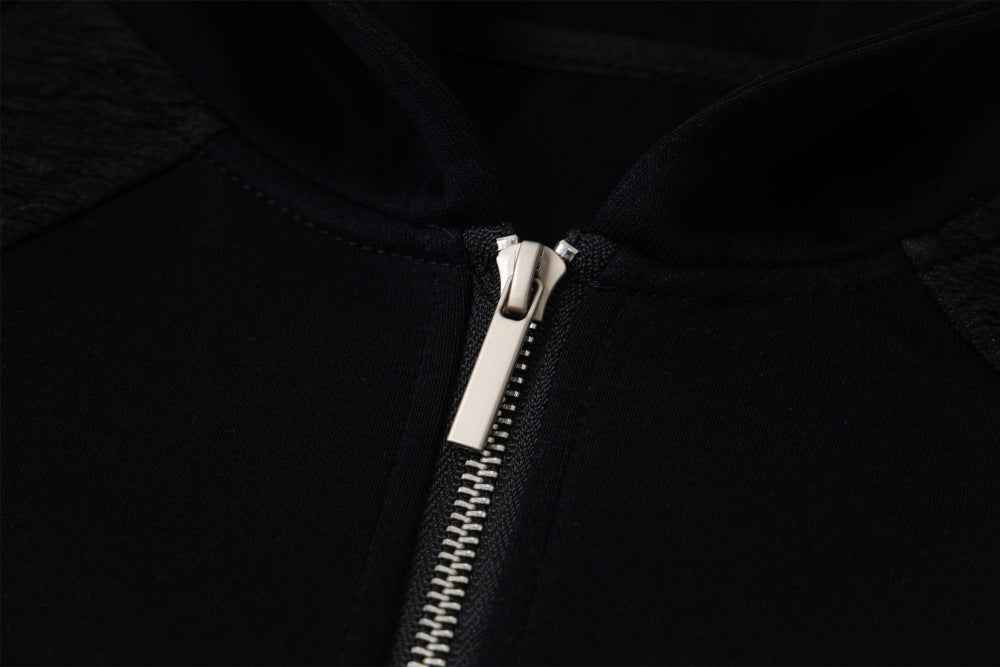 Y2K Stylish Oversized Zip-Up Hooded Sweatshirt
