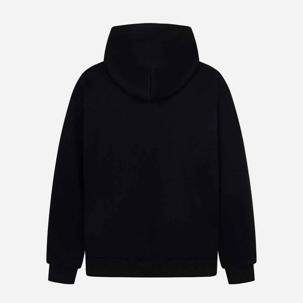 Unique Breathable Zipper Button Hooded Sweatshirt