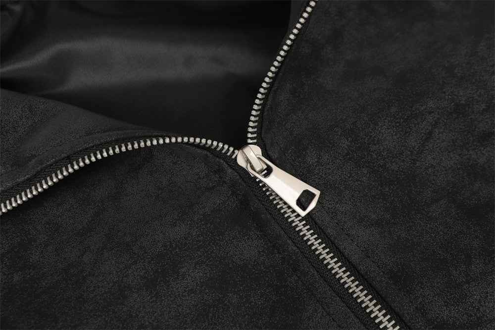 Breathable Streetwear Hip Hop Punk Motorcycle Jacket