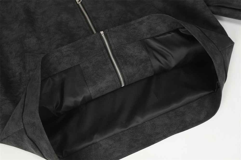 Breathable Streetwear Hip Hop Punk Motorcycle Jacket