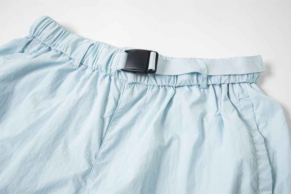 Y2K Oversize Belted Functional Casual Pants