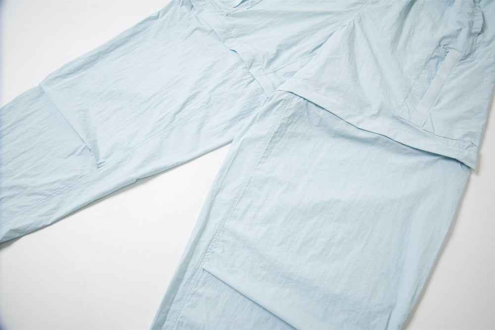 Y2K Oversize Belted Functional Casual Pants
