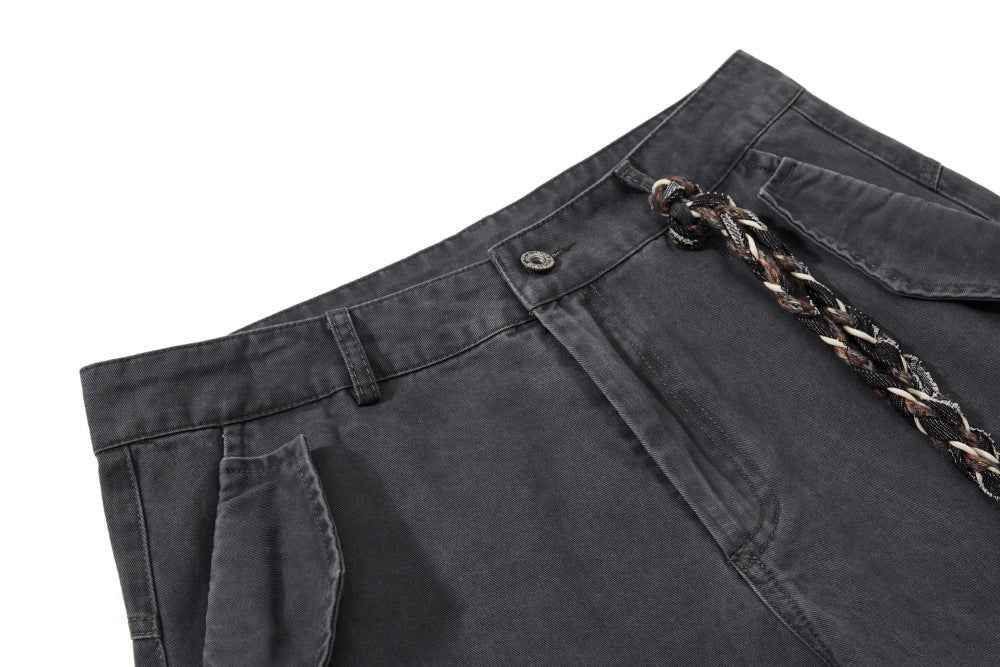 Y2K Wasteland Style Wide Leg Cargo Pants