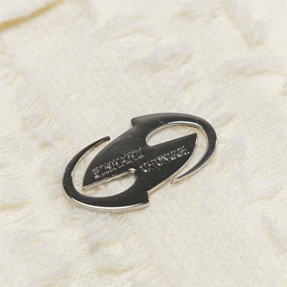 European Fringed Turtleneck Knitted Polo Sweater