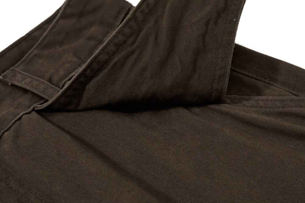 High Street Zipper Pocket Wide Leg Pants