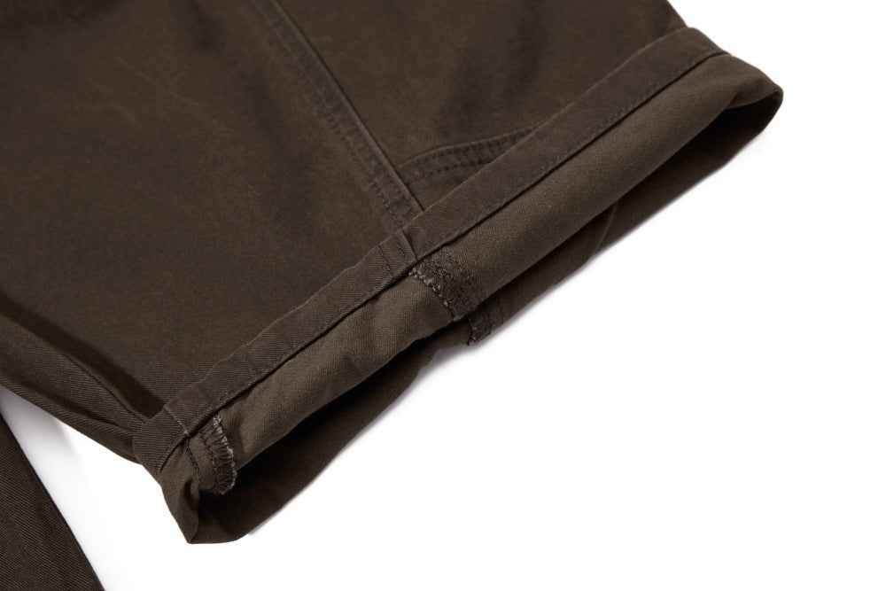 High Street Zipper Pocket Wide Leg Pants