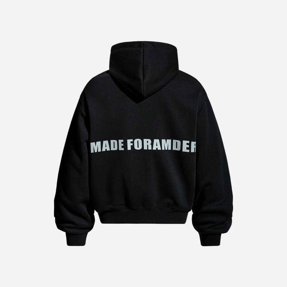 Spring Retro American Stripe Printed Hoodie