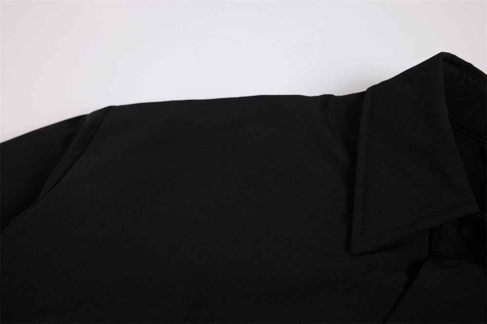 American Style Loose Lightweight Stand Collar Jacket